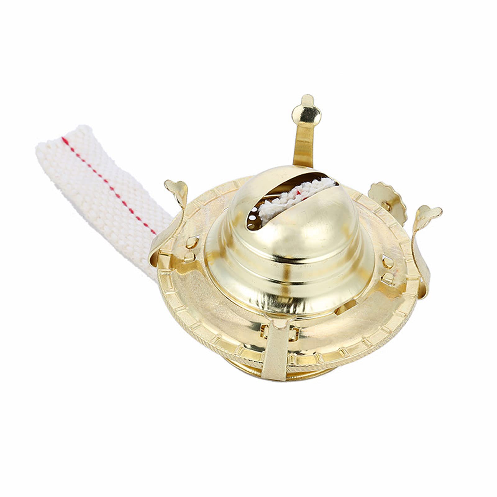 Vintage Glass Oil Lamp Wick Accessories - Universal Oil Lantern Lighting Parts for Indoor Rustic Home Decor (4.2x3.6x3.6cm) - Perfect for Farmhouse, Cabin, and Vintage Themed Lighting