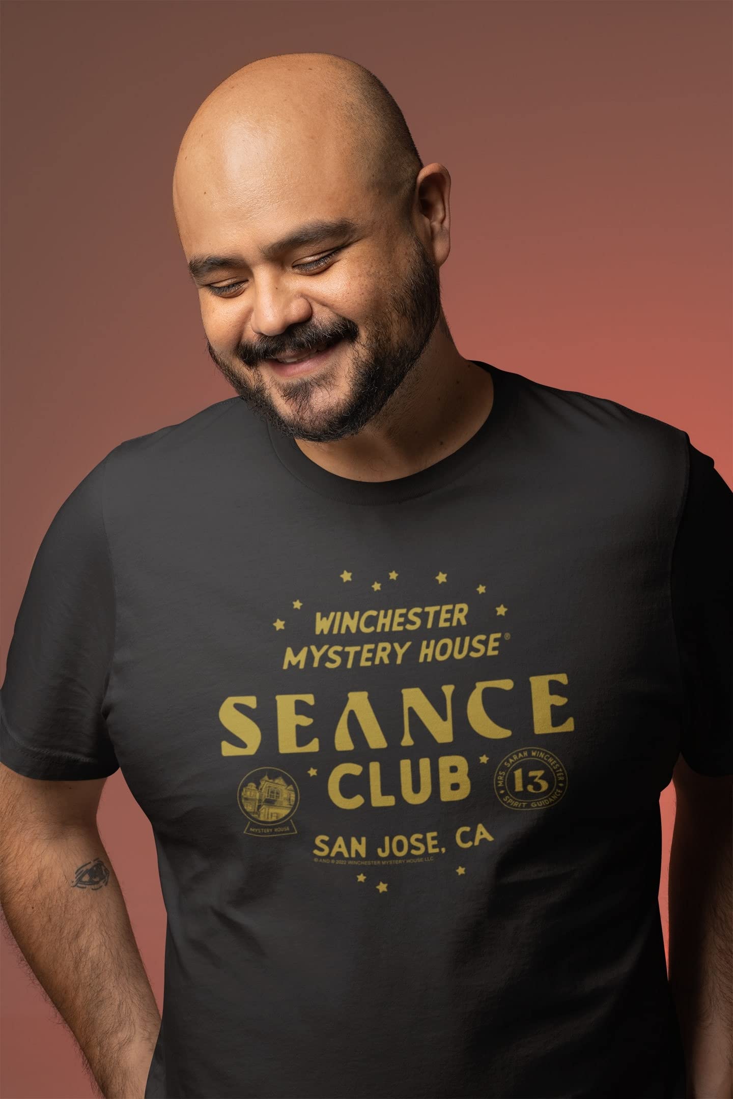 Winchester Mystery House Supernatural Graphic T-Shirt for Men & Women | Horror Enthusiast Gift, Ghost Hunting Apparel, Paranormal Activity Fan Clothing