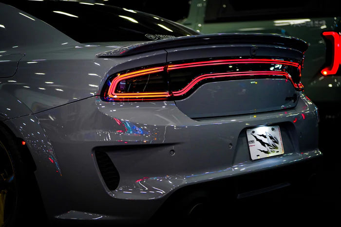 15-23 Dodge Charger NOVA Series Prismatic LED Tail Lights - Smoked Lens - Enhanced Visibility & Style - Perfect for Night Driving & Car Customization