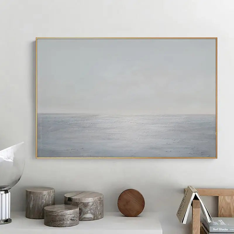 Ocean and Sky Painting #OS 010 - Stunning Seascape Wall Art for Home & Office Decor - Perfect for Living Room, Bedroom or Beach House
