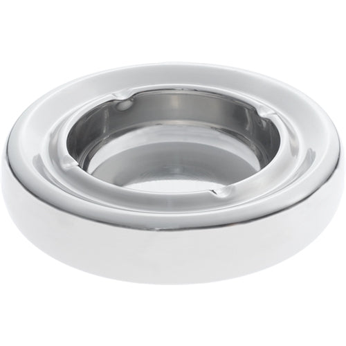 Premium Visol Lux Stainless Steel Cigarette Ashtray - Outdoor & Indoor Use for Home, Office, Restaurants, and Smoking Lounges