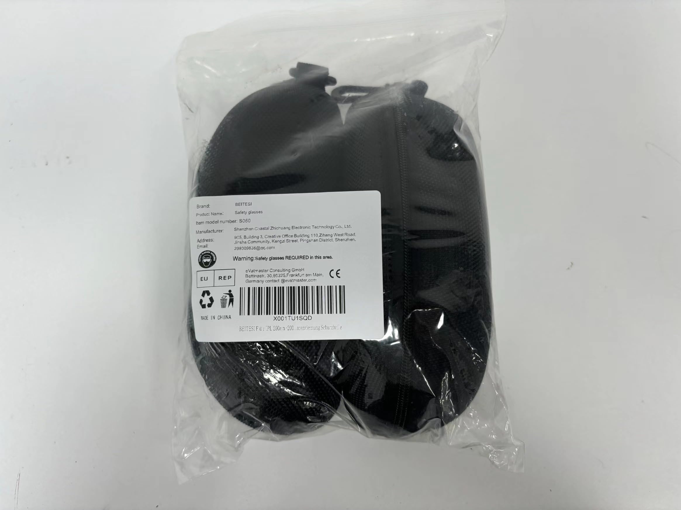 IPL Laser Safety Glasses 200nm-2000nm UV Protection - Laser Hair Removal Protective Eyewear for Home & Professional Use