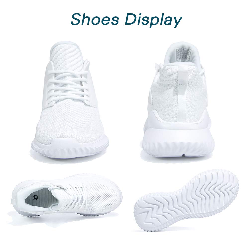 Women's Slip-On Walking Shoes - Lightweight Memory Foam Tennis Sneakers for Running, Gym & Outdoor Activities | Comfortable Work Shoes for Women | Perfect for Jogging, Workouts & Daily Wear
