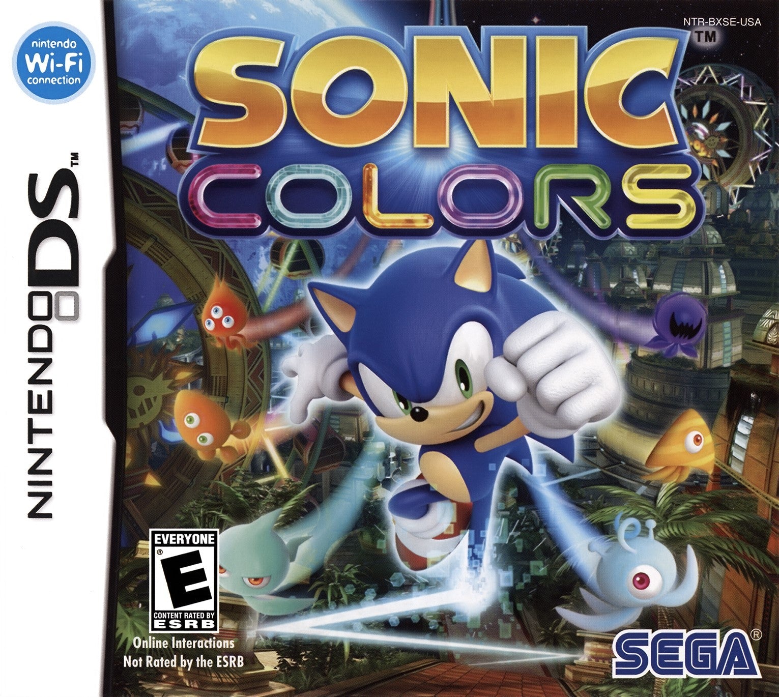 Used Sonic Colors DS Video Game - Nintendo DS Cartridge - Retro Gaming Collectible for Kids & Adults - Perfect for Travel, Gifts, and Nostalgic Play