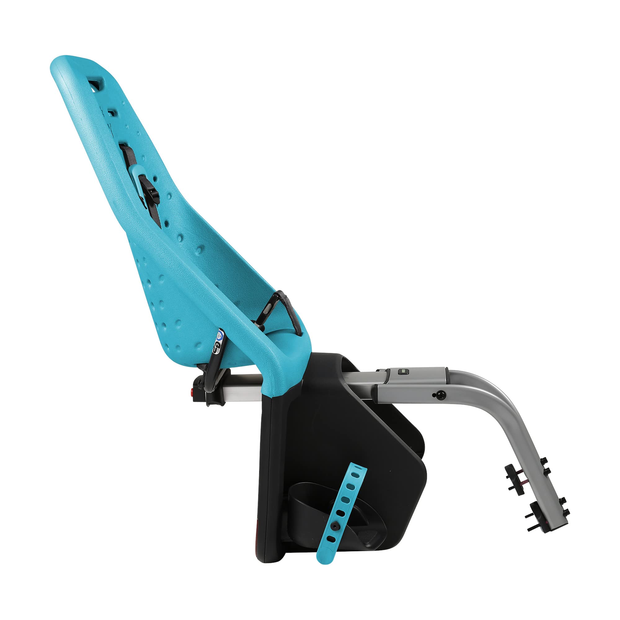 Thule Yepp Maxi Child Bike Seat - Safe & Comfortable Rear Mounted Bicycle Carrier for Toddlers 1-6 Years Old - Perfect for Family Cycling, Commuting & Outdoor Adventures