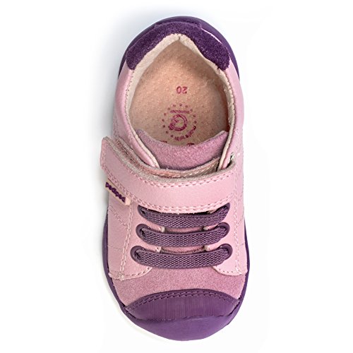 pediped Jake Flat Infant & Toddler Shoes - Comfortable & Stylish First Walkers for Boys & Girls - Perfect for Indoor Play, Outdoor Adventures & Special Occasions