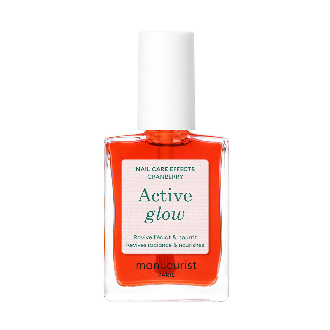 Manucurist Active Glow Nail Polish - Vegan & Non-Toxic Nail Care for Healthy, Shiny Nails | Perfect for Daily Wear, Special Occasions & At-Home Manicures