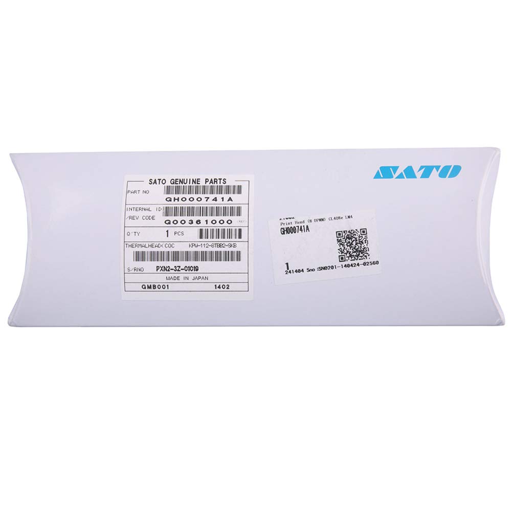 SATO CL408 CL408E Thermal Barcode Printer Printhead - GH000741A Replacement Part (203dpi) | Compatible with SATO Label Printers for Warehouse, Retail & Logistics Barcode Printing