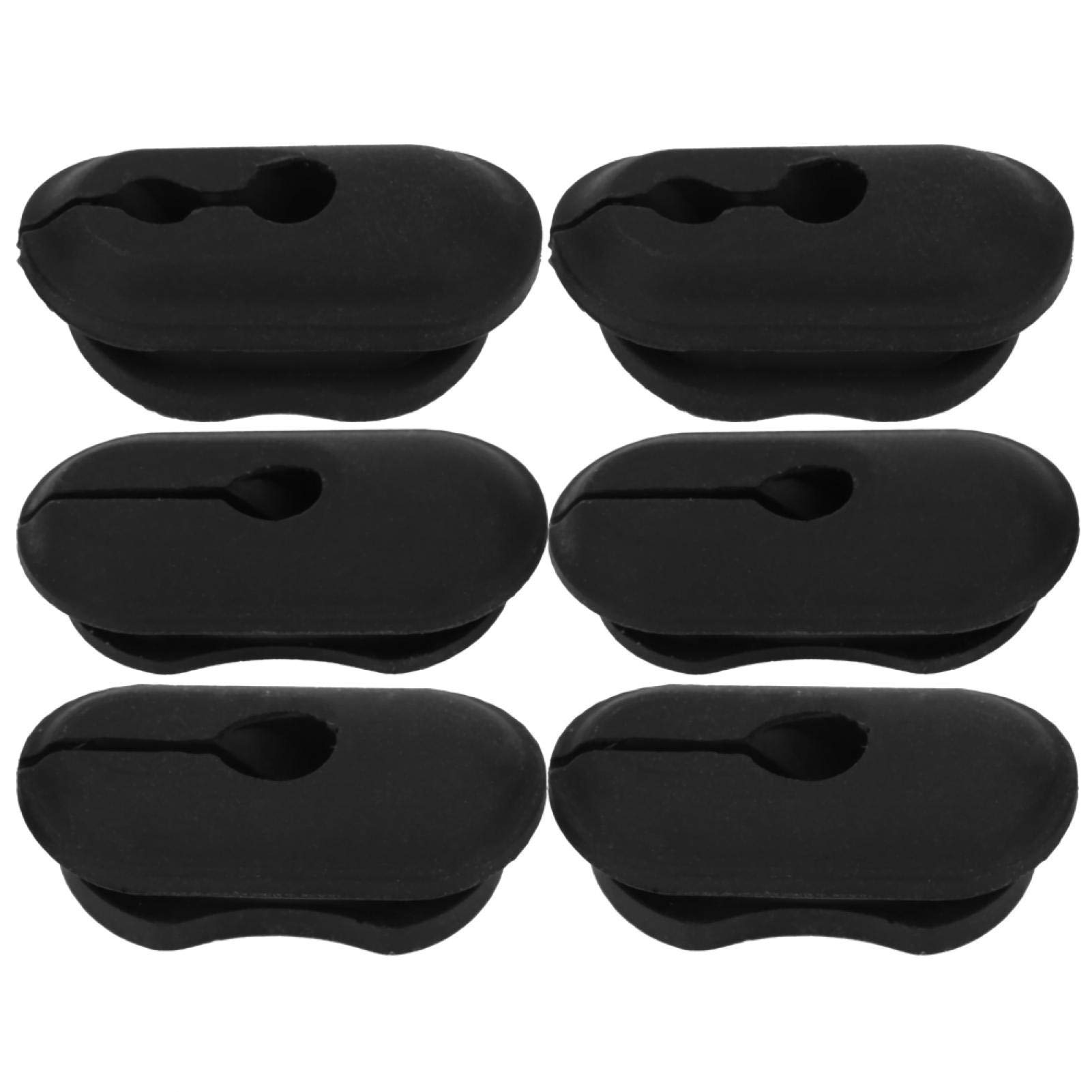 Shanrya Dustproof G30 6PCS Scooter Silicone Plugs - Waterproof & High Reliability Silicone Caps for Xiaomi Ninebot Electric Scooter Accessories - Perfect for Cycling, Riding & Outdoor Protection
