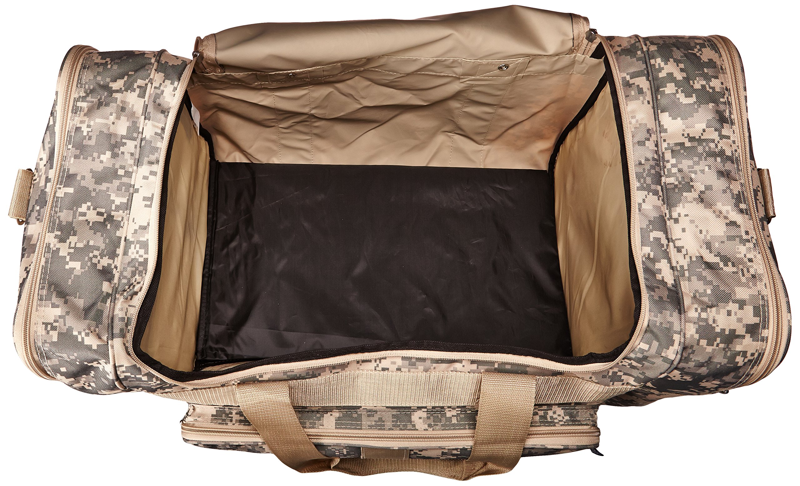 Everest Digital Camo Duffel Bag - Military Style Tactical Gear for Travel, Gym & Outdoor Adventures | Waterproof & Durable One Size Backpack for Men & Women