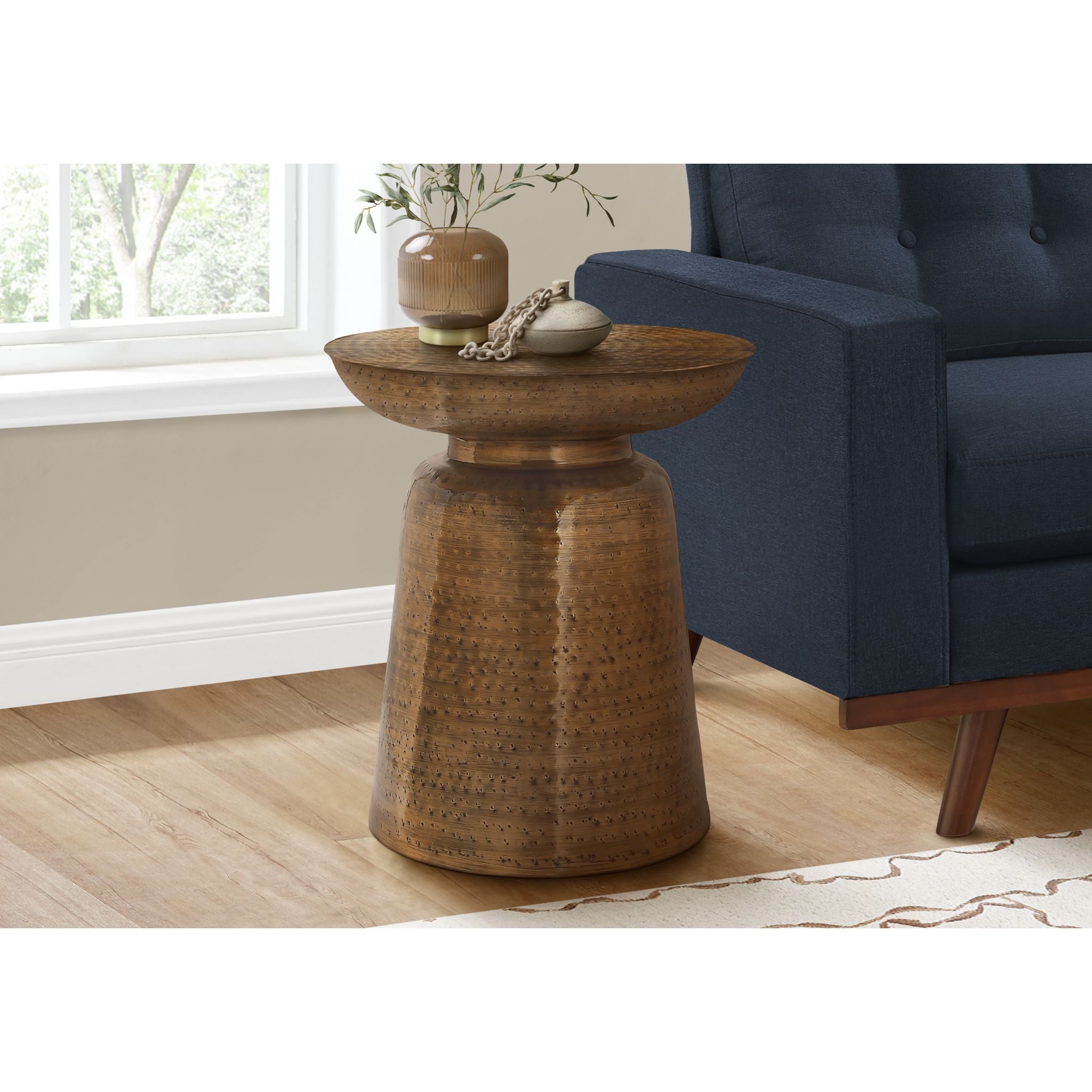 Ariana Accent Table - Stylish Side Table for Living Room, Bedroom & Office - Perfect for Decor, Storage & Display - Modern End Table with Elegant Design