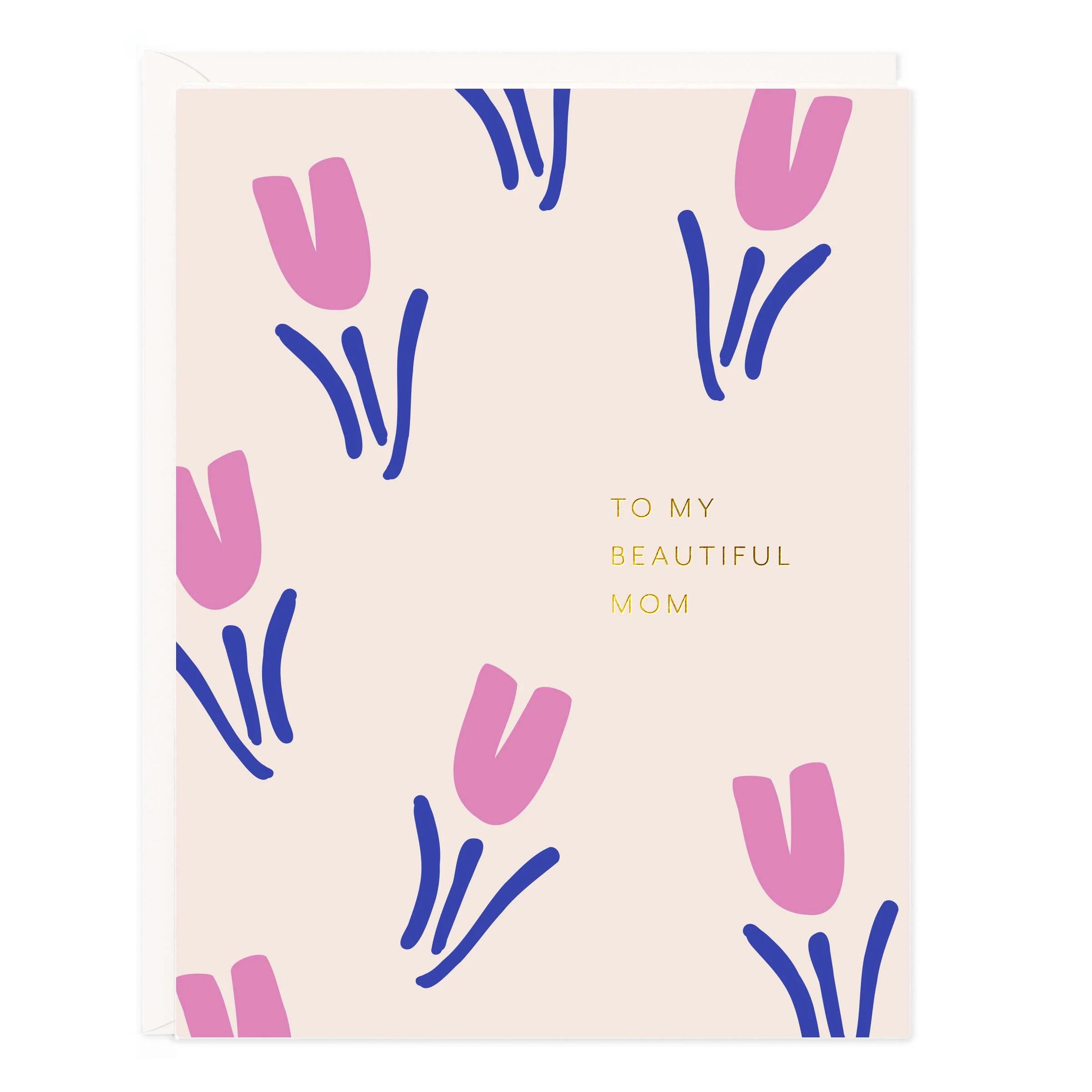 Beautiful Mom Greeting Card - Heartfelt Birthday & Mother's Day Card for Mom - Perfect for Gifts, Celebrations & Special Occasions