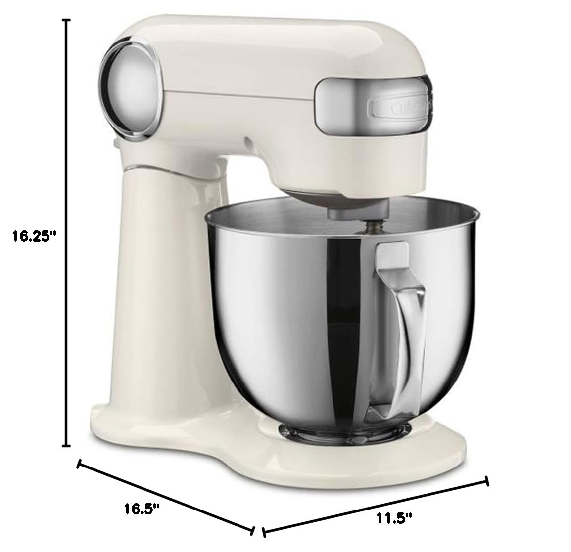 Cuisinart SMD-50CRM Precision Pro 5.5-Quart Digital Stand Mixer with Coconut Cream Bundle - 1 Year CPS Enhanced Protection Plan - Perfect for Baking, Mixing Dough & Whipping Cream at Home