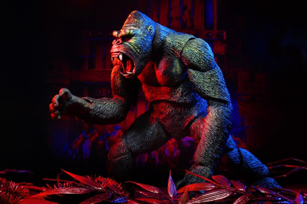 NECA King Kong Illustrated Version Action Figure - Collectible Movie Monster Toy for Display & Gifts - Perfect for Fans, Collectors & Home Decor