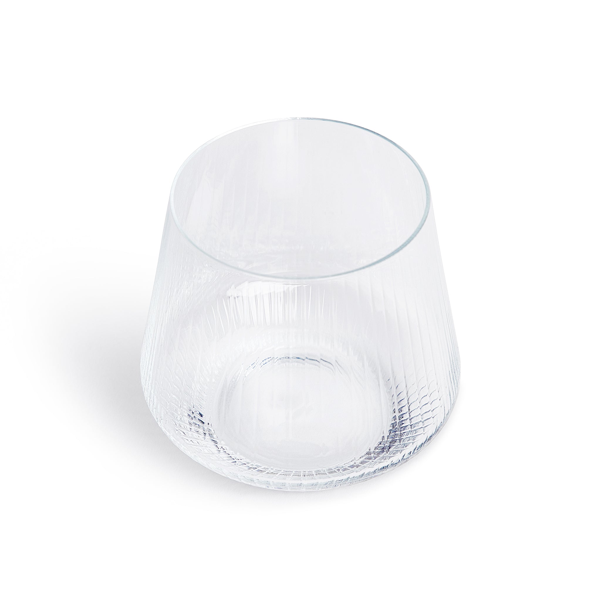 Premium Fineline Double Rocks Glasses - Set of 6 (15oz/450ml) - Heavy Base Whiskey Glasses for Bourbon, Scotch, Cocktails - Perfect for Home Bars, Parties & Gifts
