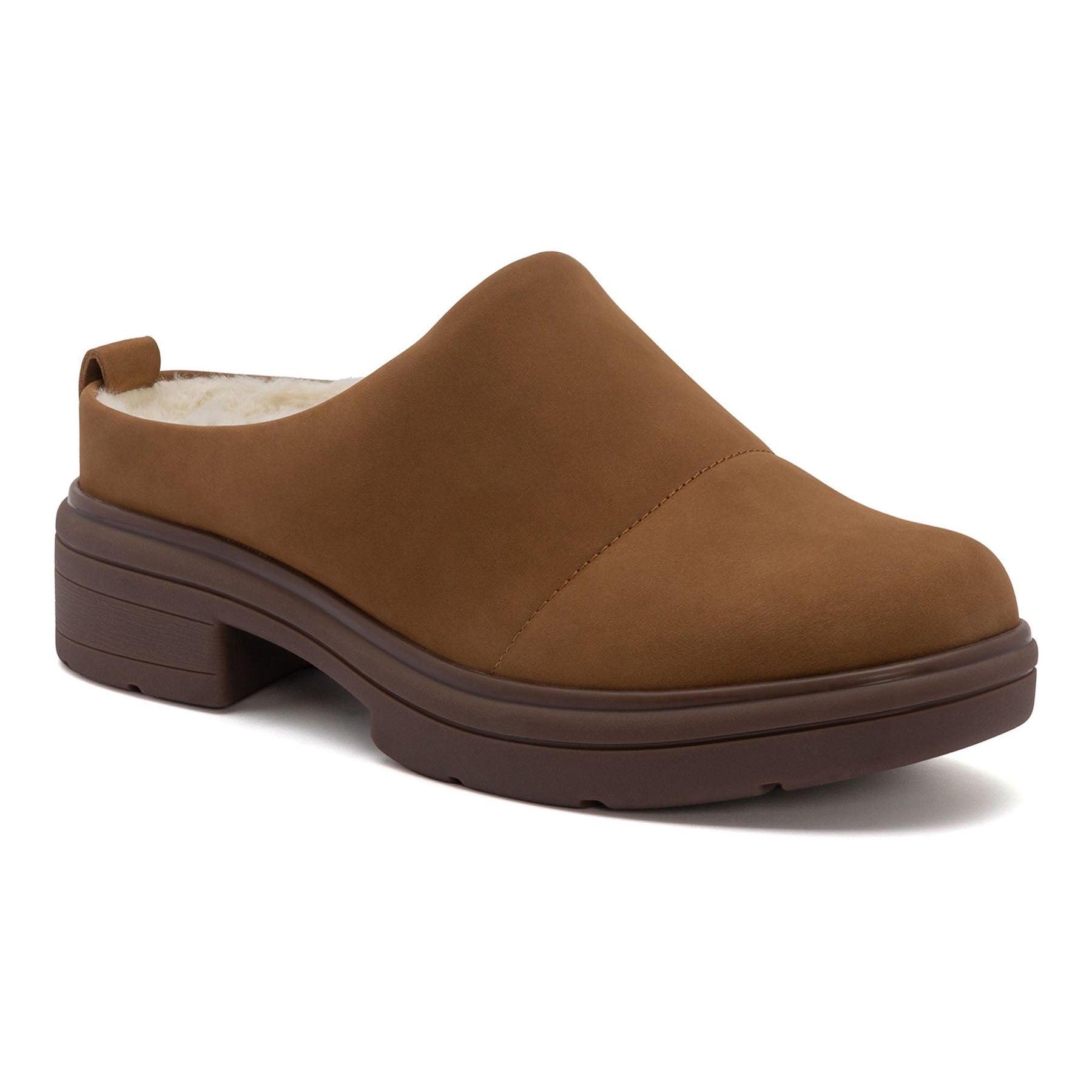 Abeo Vista Clog Dark Tan - Comfortable & Supportive Slip-On Shoes for Women - Perfect for Nursing, Healthcare & Casual Wear
