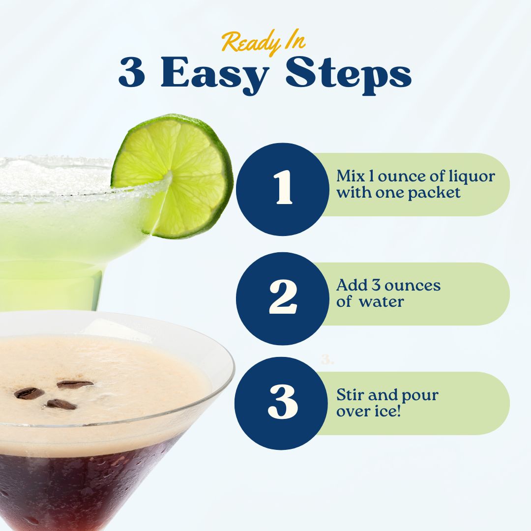 Maud's Mixers Variety Pack - Assorted Drink Mixers for Cocktails, Mocktails & Beverages - Perfect for Parties, Bars & Home Entertaining