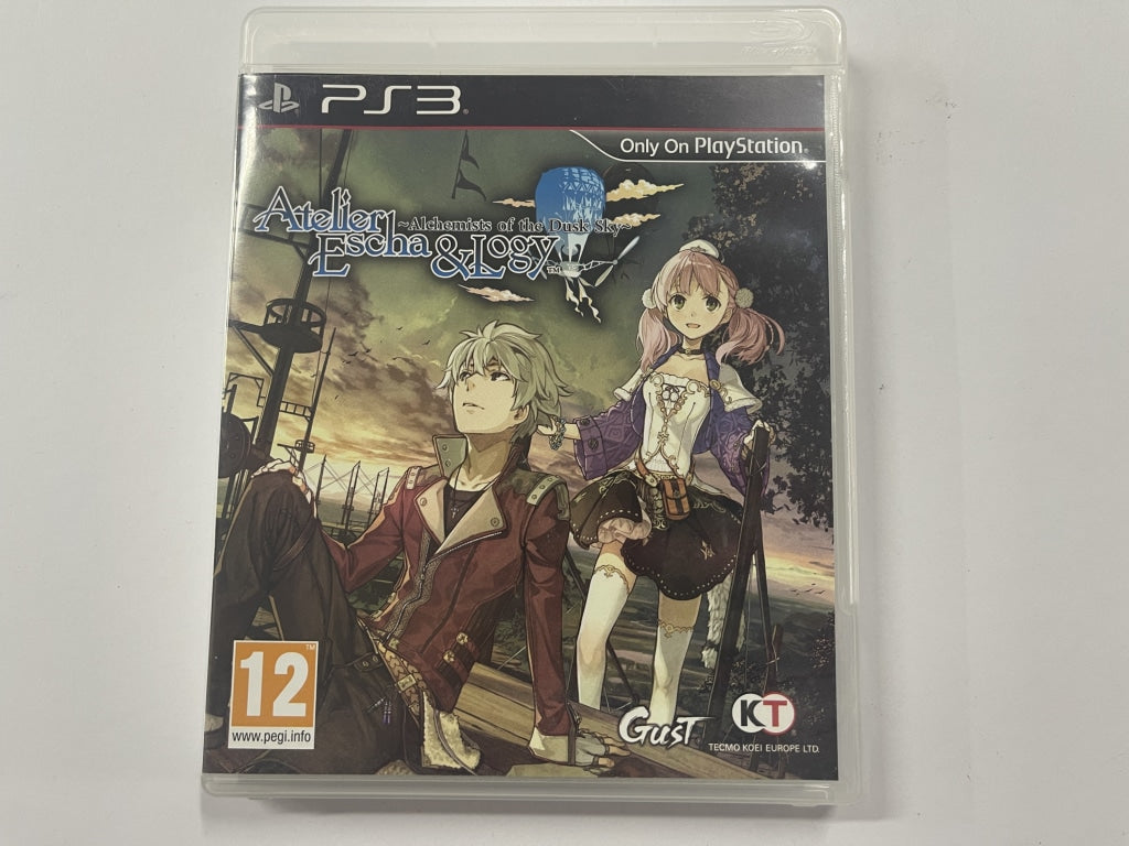 Atelier Escha & Logy: Alchemists of the Dusk Sky - Complete Edition with Original Case | JRPG Adventure Game for PlayStation | Perfect for Anime Fans and Fantasy RPG Lovers