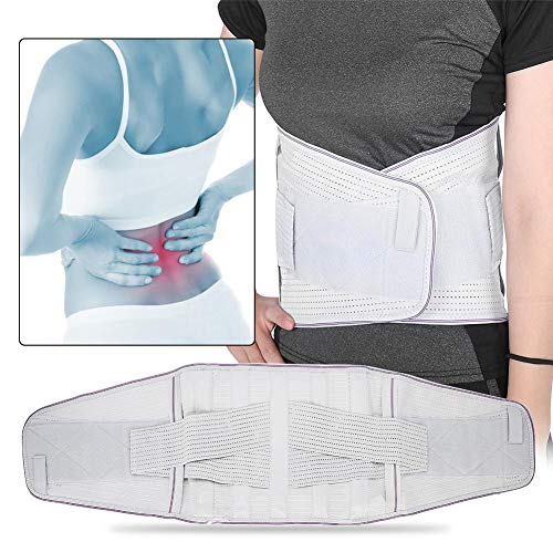 Self Heating Massage Belt with Magnetic Therapy - Waist Heating Pad for Pain Relief & Muscle Relaxation - Perfect for Back Pain, Sciatica & Post-Workout Recovery (Large Size)