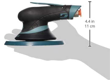 Dynabrade X61 Dynorbital Extreme 6-Inch (152mm) Random Orbital Sander - Non-Vacuum, Vinyl Pad Face, 3/16