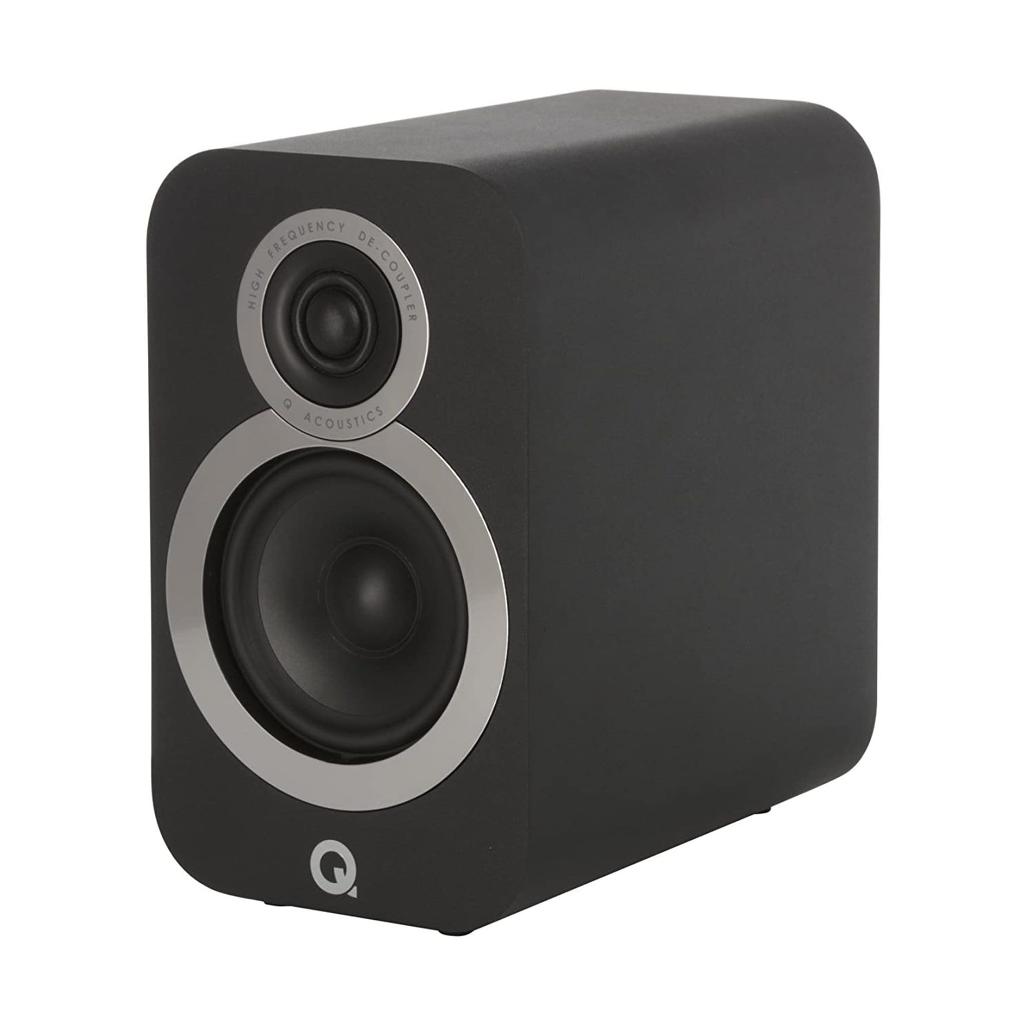 Q Acoustics Q3010i Bookshelf Speakers - Premium Hi-Fi Sound for Home Theater & Music Listening | Compact Design for Living Room, Bedroom & Office Setup