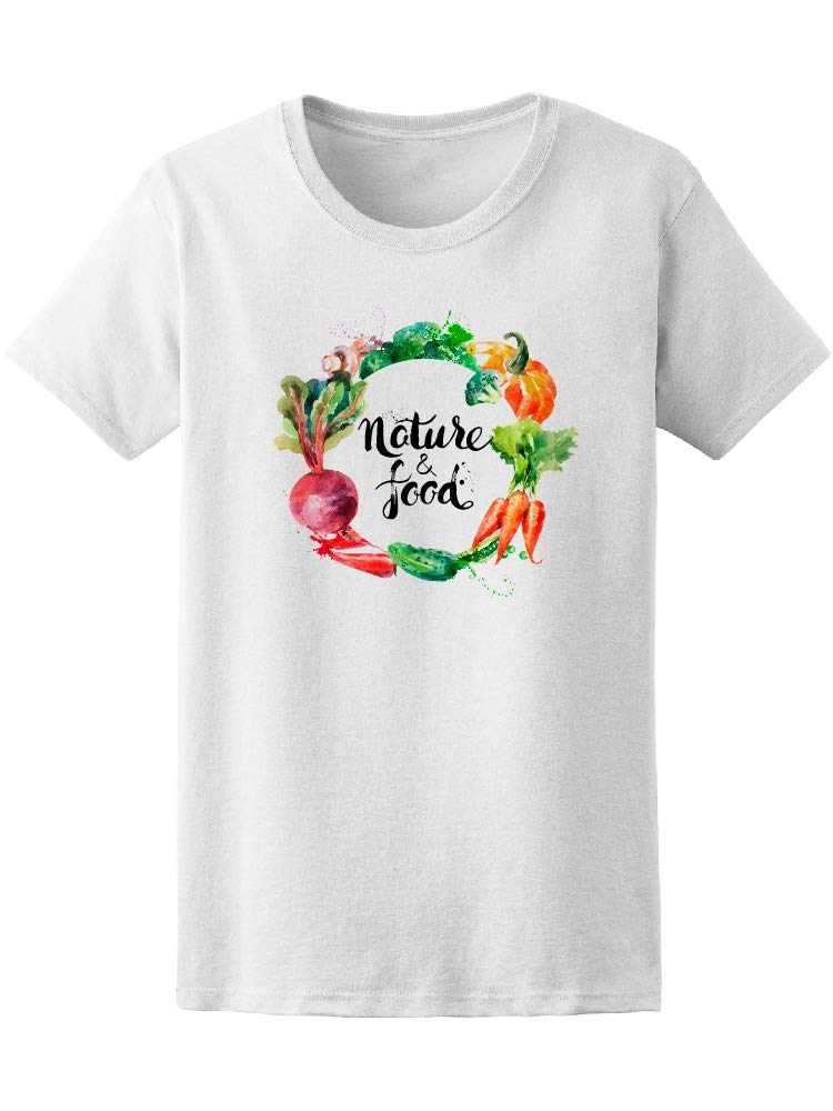 Organic Cotton Men's Healthy Veggies Graphic T-Shirt - Eco-Friendly Casual Wear for Outdoor Activities & Gym Workouts