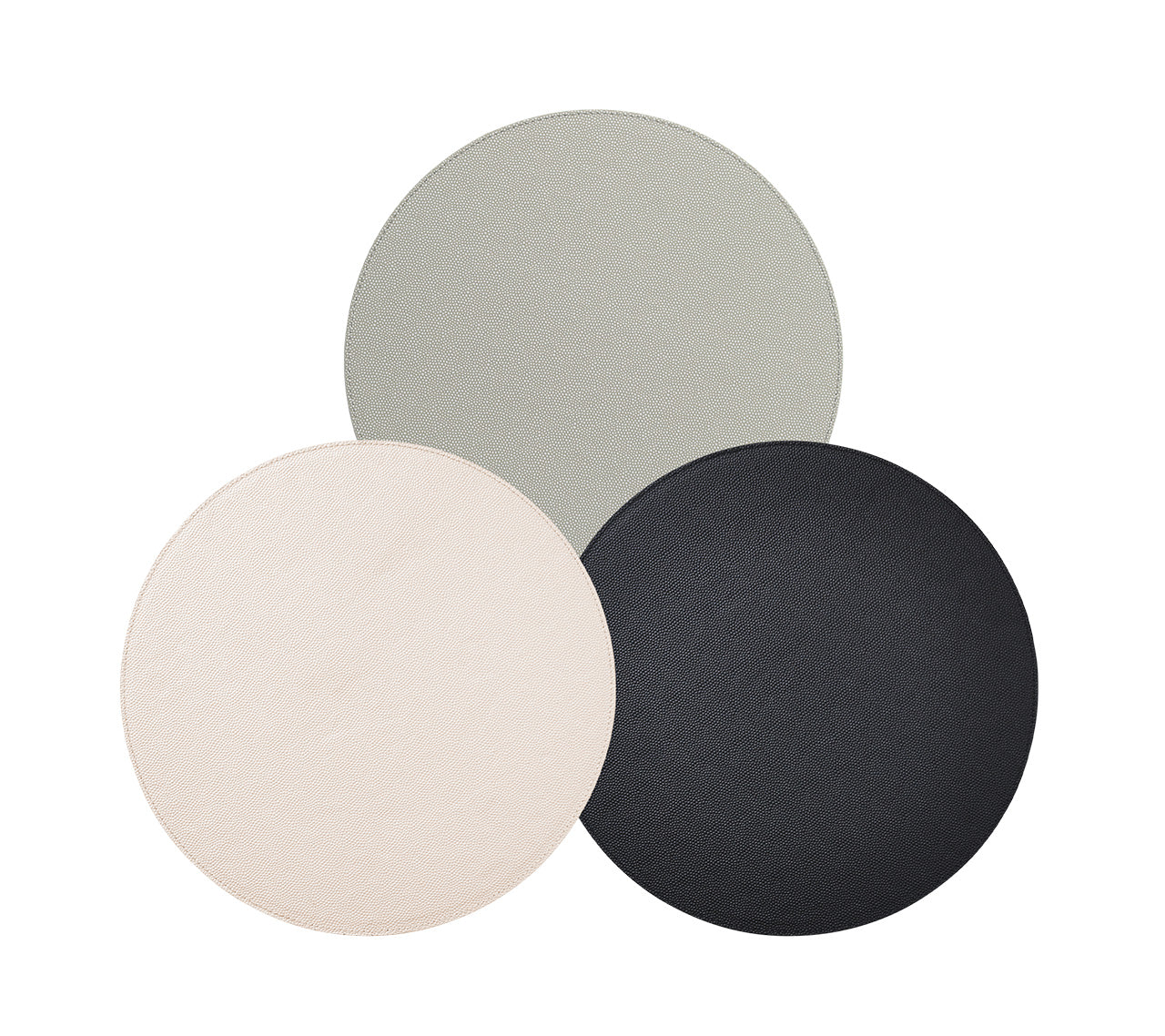 Luxury Shagreen Placemats Set of 4 - Waterproof & Heat-Resistant Table Mats for Dining, Kitchen, and Party Decor - Elegant Home Tableware for Everyday Use and Special Occasions