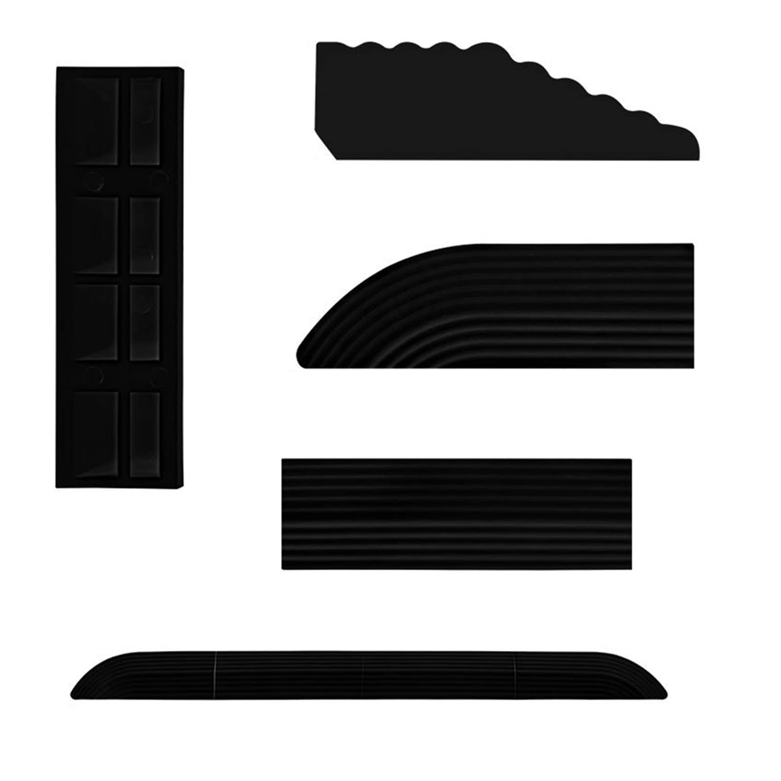 Luaac Universal Robotic Vacuum Cleaner Door Sill Strip - Replacement Spare Parts Accessory for All Robot Vacuums - Compatible with Wheelchair Ramps & Floor Care - Perfect for Hardwood Floors, Carpet Transitions & Pet-Friendly Homes