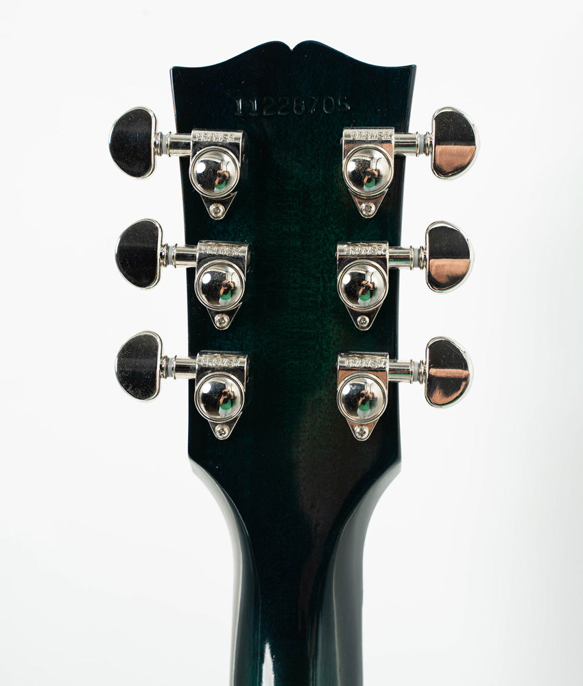 2018 Gibson ES-335 Figured Semi-Hollow Electric Guitar in Aquamarine – Premium Vintage Tone for Blues, Jazz & Rock Performances