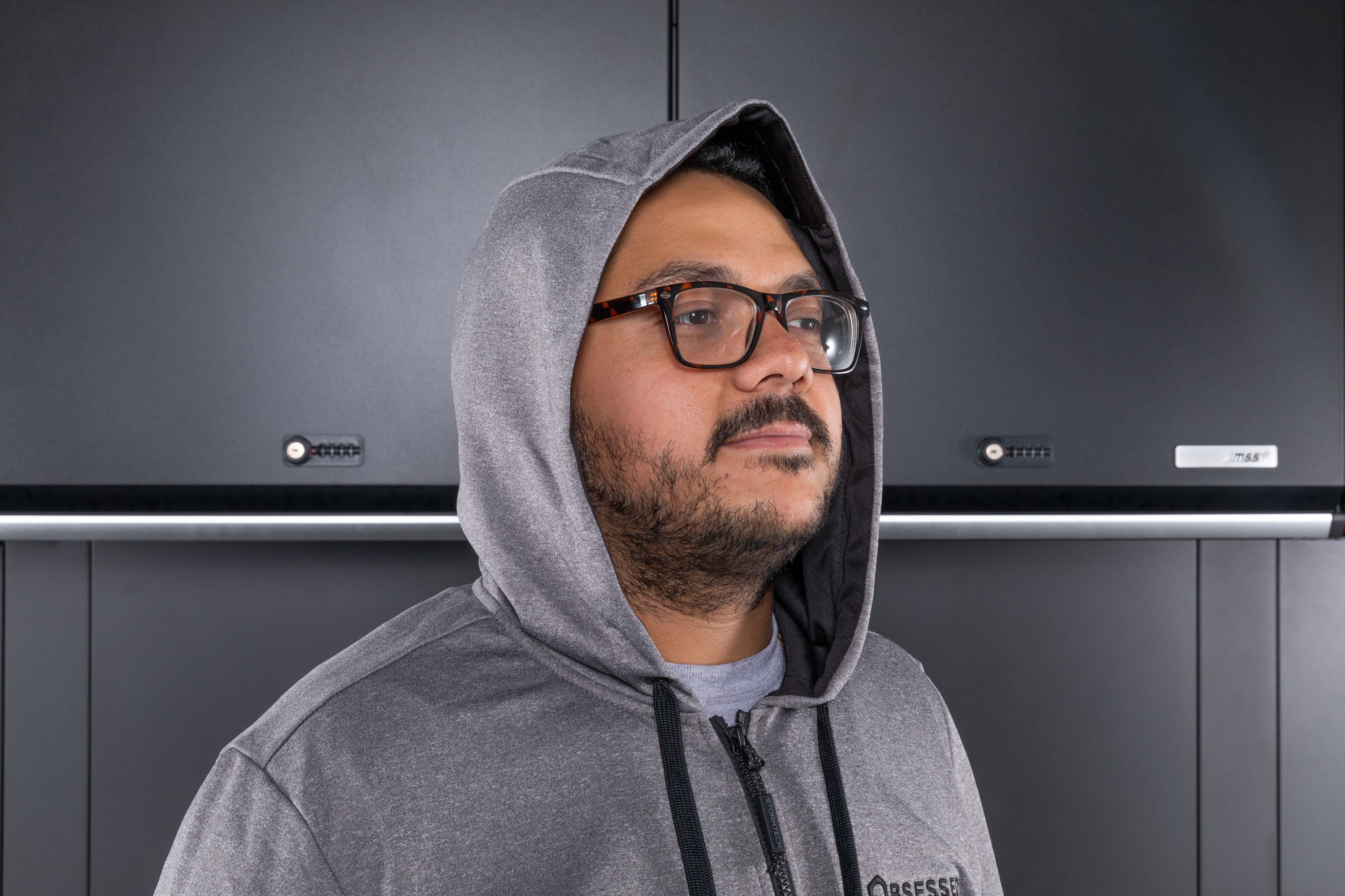 Obsessed Garage Halifax Zip Up Hoodie - Men's Casual Fleece Pullover with Front Pockets | Perfect for Work, Gym & Outdoor Activities