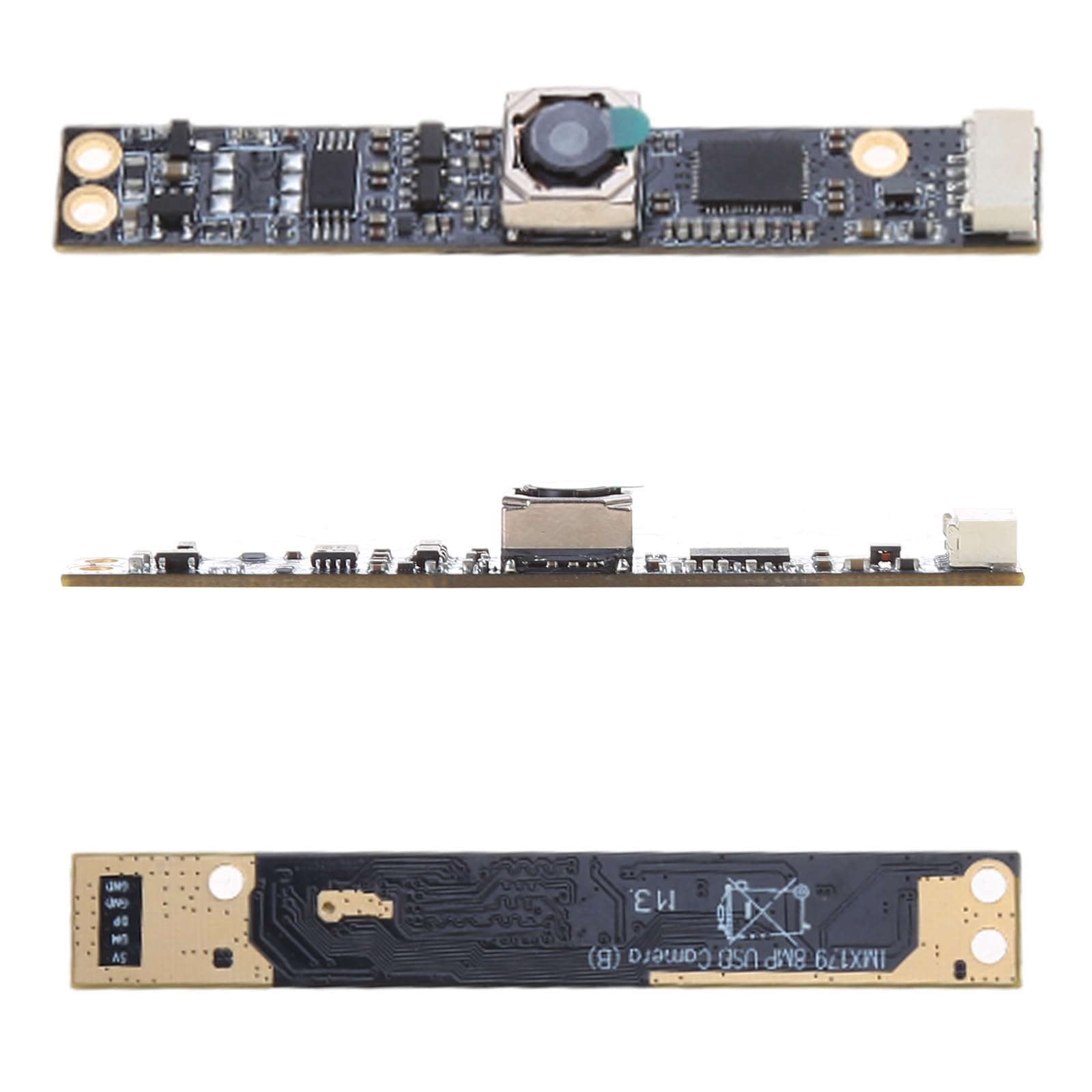 8MP Autofocus USB Camera Module with IMX179 Sensor, USB 2.0, 75° Wide Angle - Plug & Play for PC, Laptop, Gaming, Live Streaming & Video Conferencing - Ideal for Content Creators, Remote Work & Online Classes