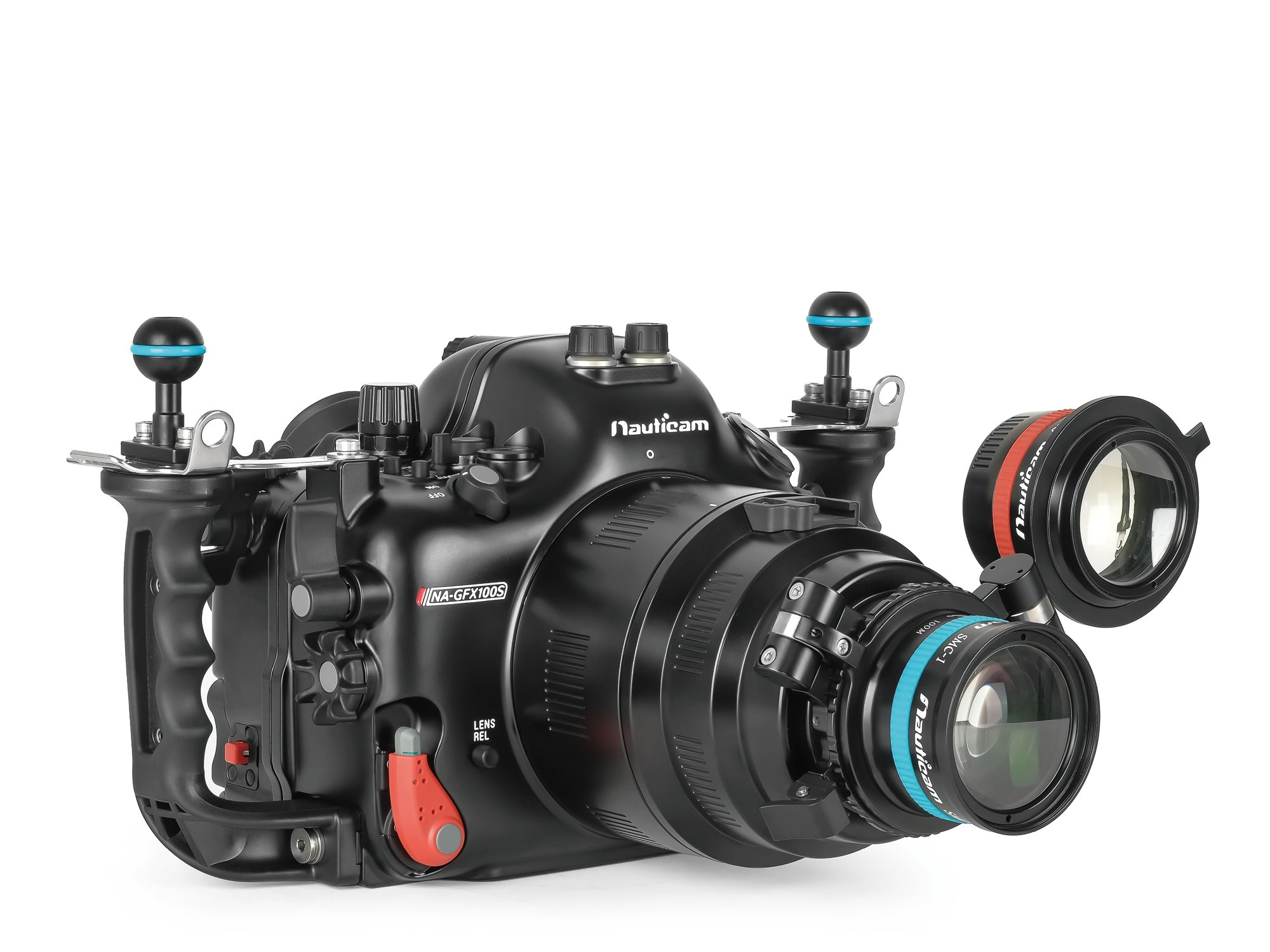 Waterproof Underwater Housing for Fujifilm GFX100S & GFX100S II Camera - Professional Dive Case for Scuba, Surf Photography & Marine Exploration
