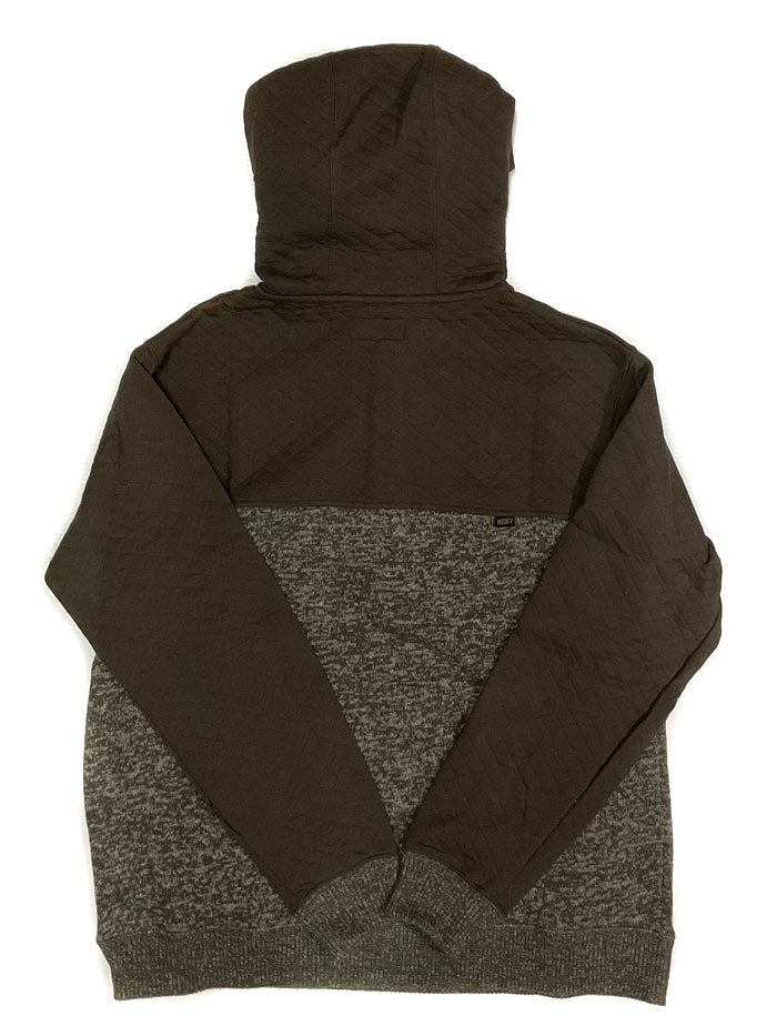 Hooey HH1194BR Men's Jimmy Quilted Hoody Jacket - Brown Winter Warm Fleece-Lined Coat for Outdoor Hunting & Casual Wear