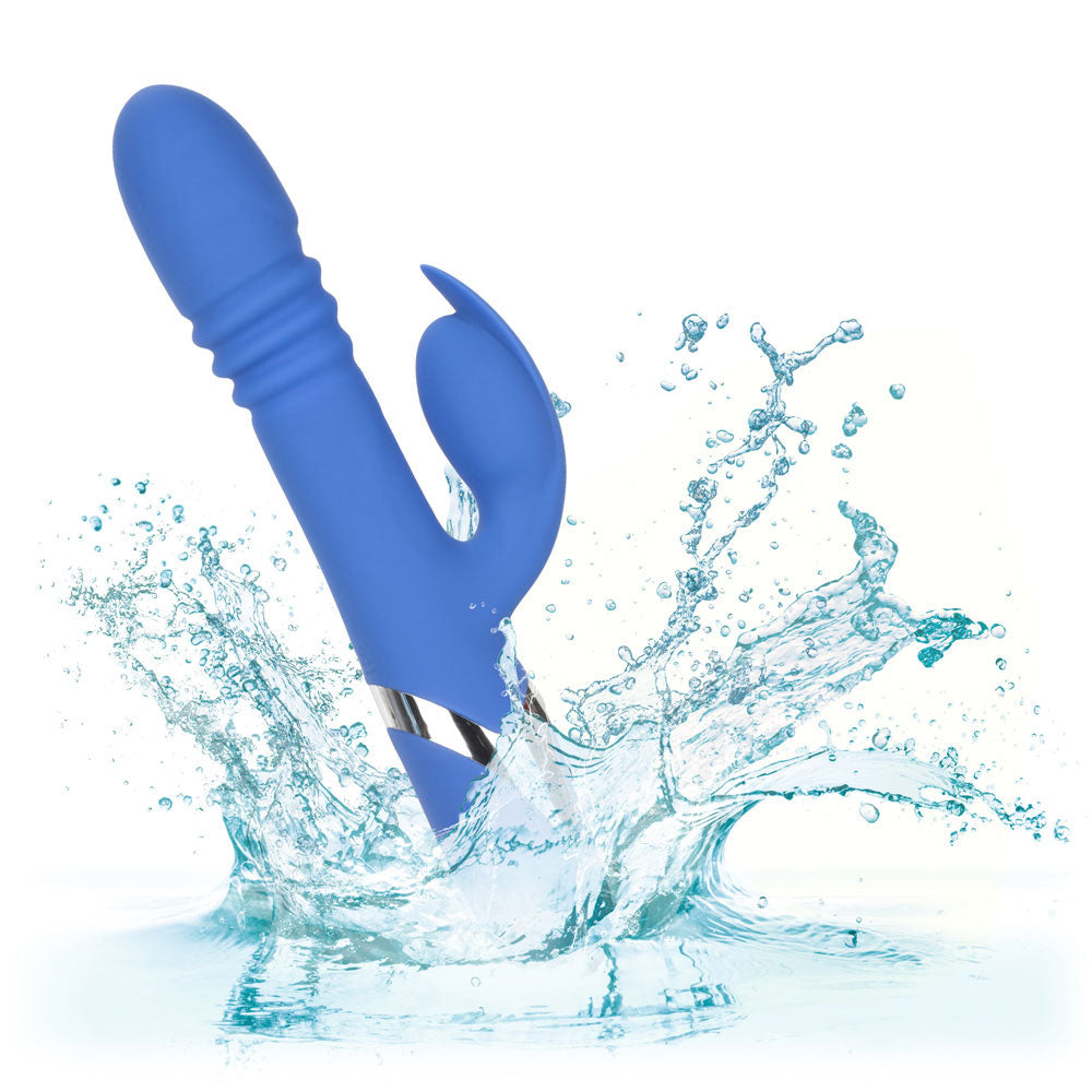 Enchanted Teaser Thrusting Rabbit Vibrator - Powerful Dual Stimulation G-Spot & Clitoral Massager for Women - Perfect for Solo Play & Couples Intimacy