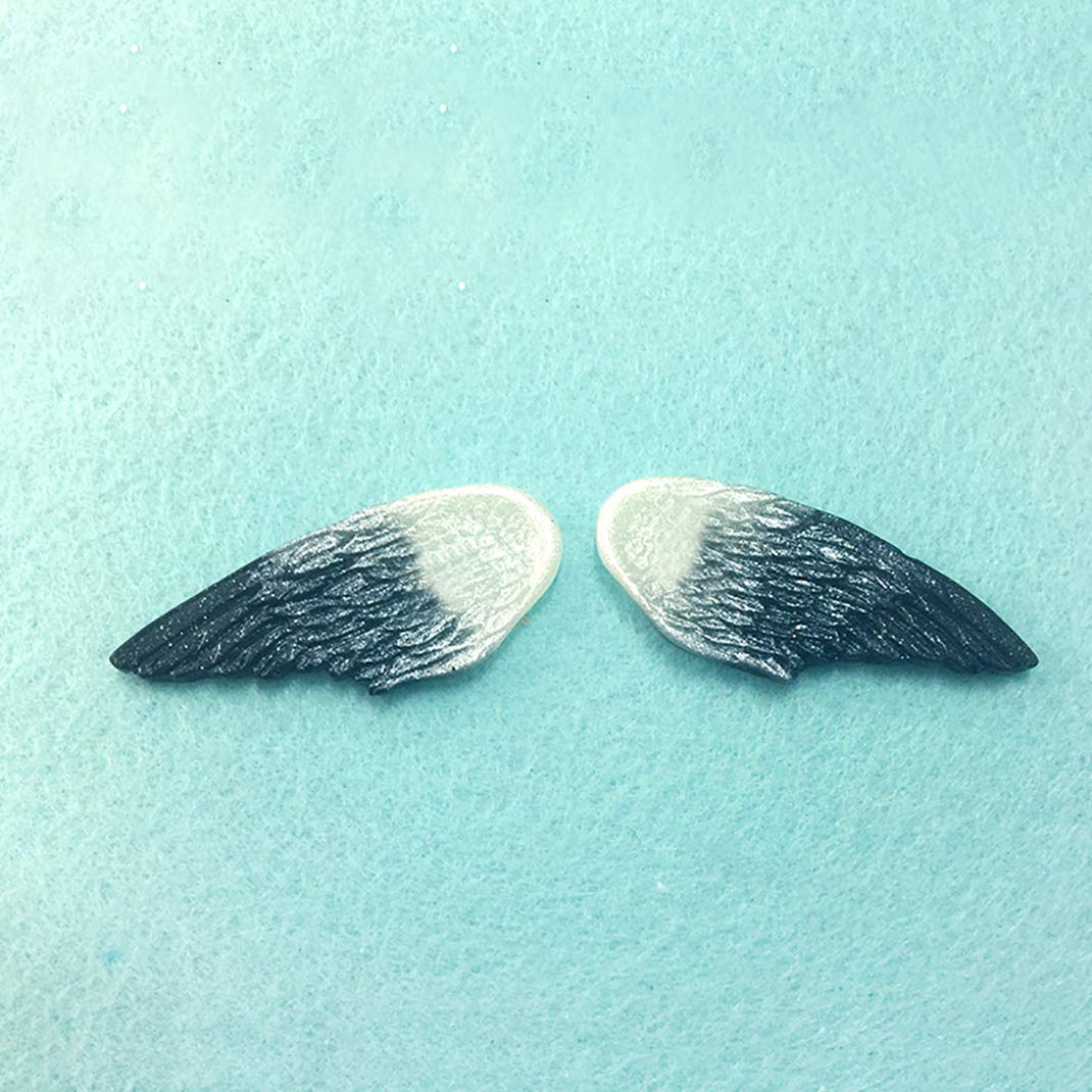iSuperb 7-Piece Angel Wing Silicone Molds Set for DIY Resin Casting - UV Epoxy Keychain Molds for Jewelry, DIY Art, Home Decor & Gift Making (Perfect for Christmas Ornaments, Pendants & Craft Projects)