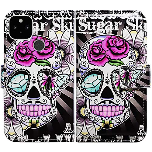 Purple Flower Sugar Skull