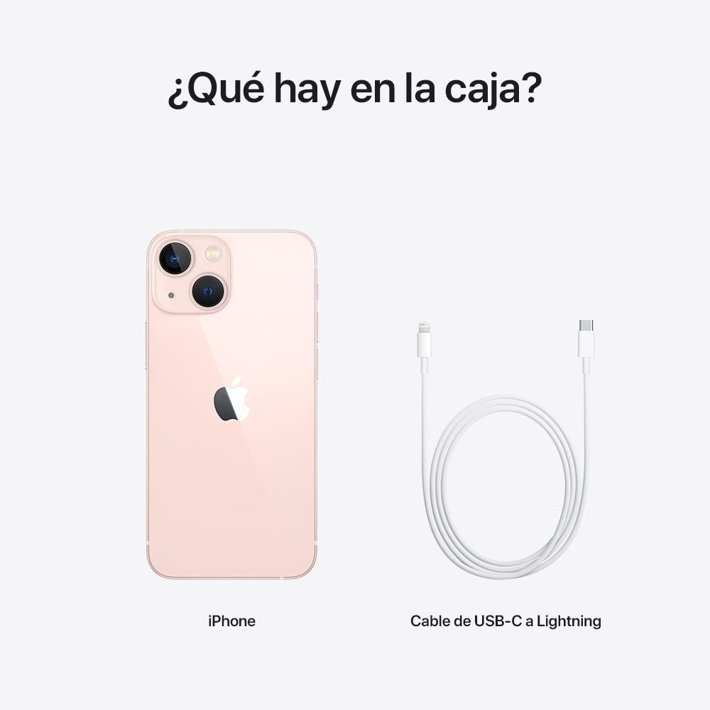 iPhone 13 mini 256GB Pink - Compact Smartphone with Super Retina XDR Display, Perfect for Travel & Everyday Use