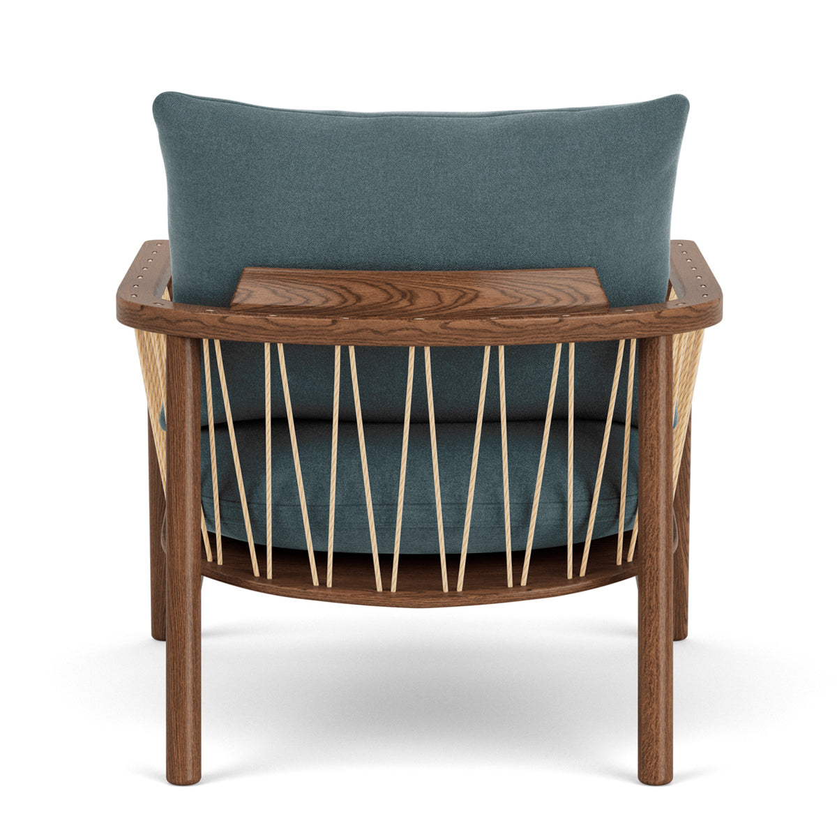 Enzo Fabric Armchair - Modern Upholstered Accent Chair for Living Room, Bedroom & Office - Comfortable Lounge Chair with Sturdy Wooden Legs - Perfect for Relaxing, Reading & Decorating
