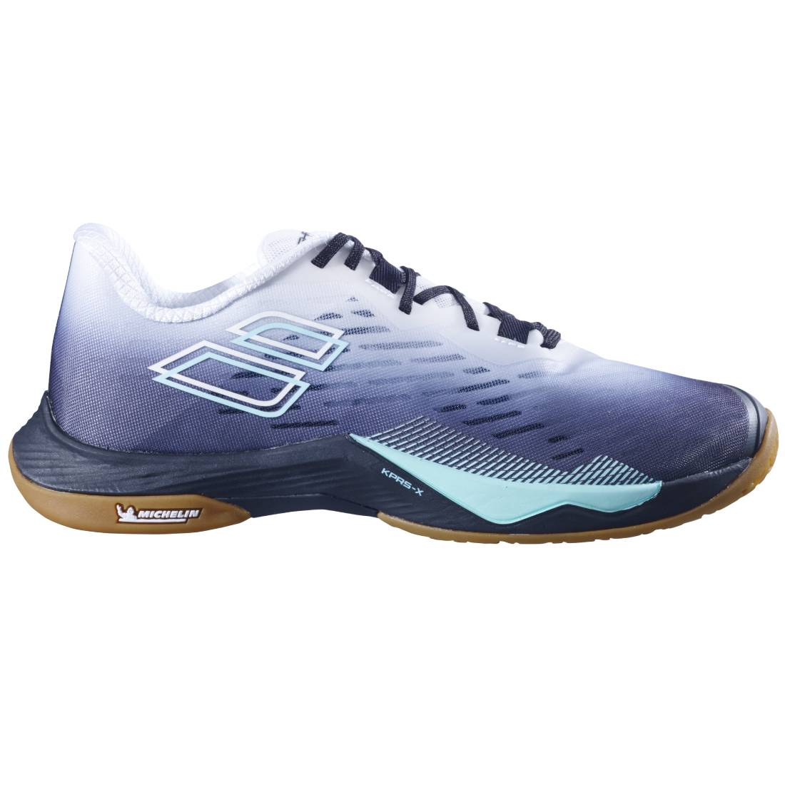 Babolat Shadow Tour Men's Indoor Court Shoes - Black/White | Tennis & Badminton Shoes for Indoor Courts | Lightweight & Durable Performance Footwear