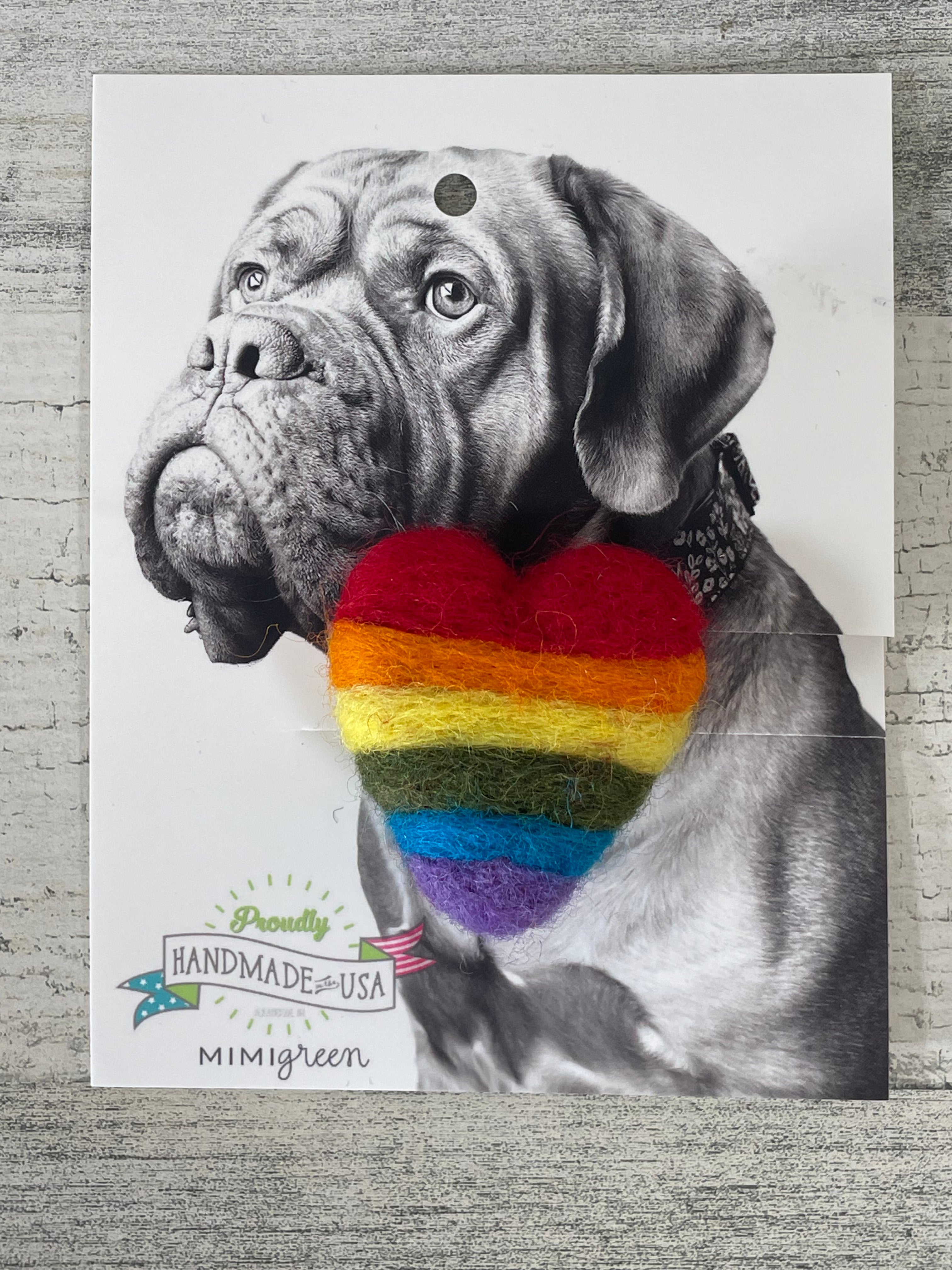 Mimi Green Single Heart Dog Collar - Adjustable Pet Collar with Heart Charm - Perfect for Small & Medium Dogs - Valentine's Day, Daily Walks & Photo Shoots