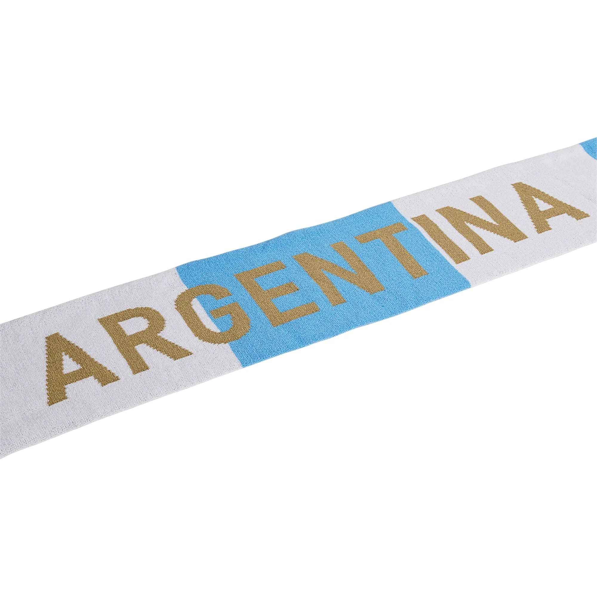 Adidas Argentina Scarf 2024 - Blue Burst & White Official Football Fan Scarf for Soccer Matches & Outdoor Events