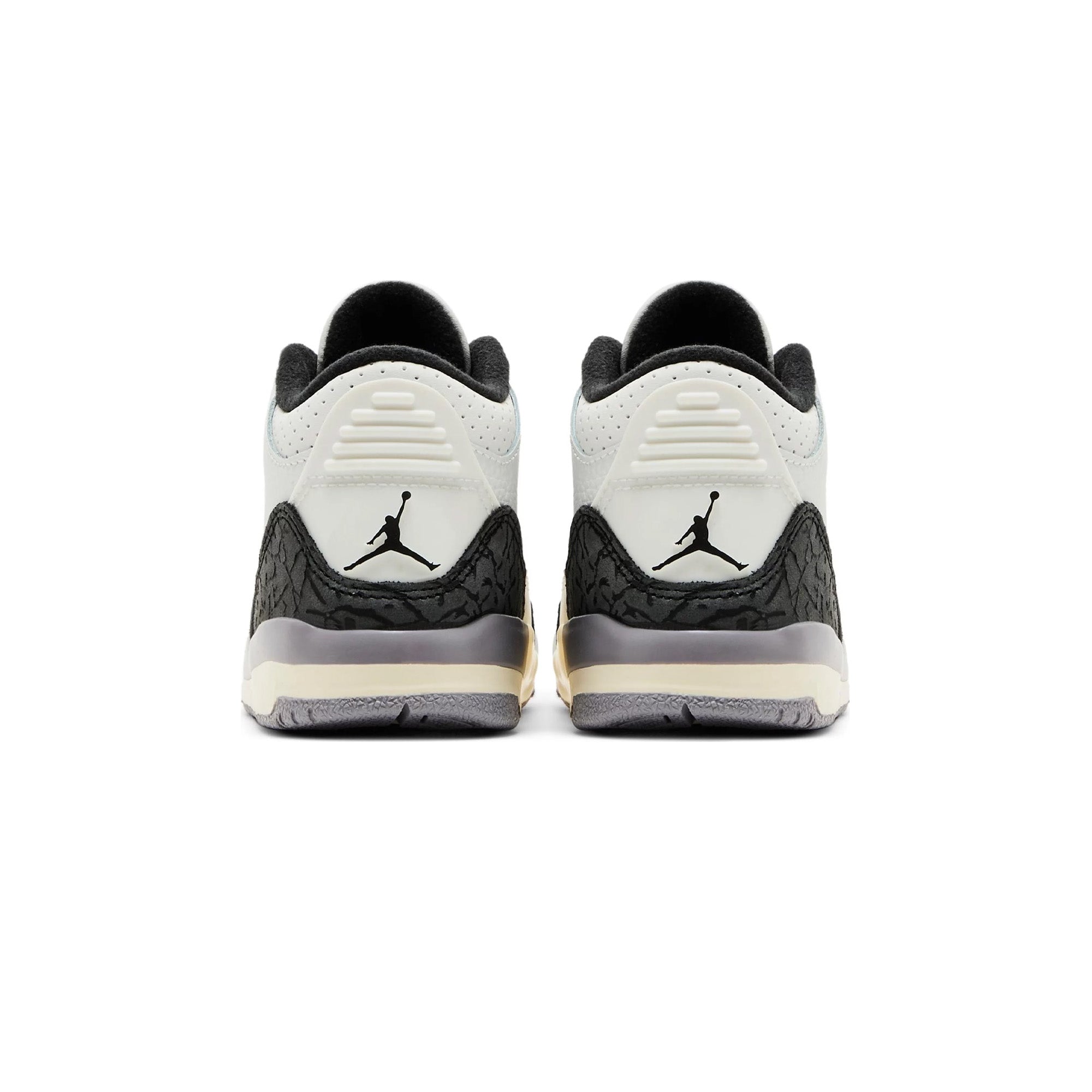 Air Jordan 3 Retro 'Cement Grey' TD Sneakers (2024) - Men's Basketball Shoes for Casual Wear & Street Style