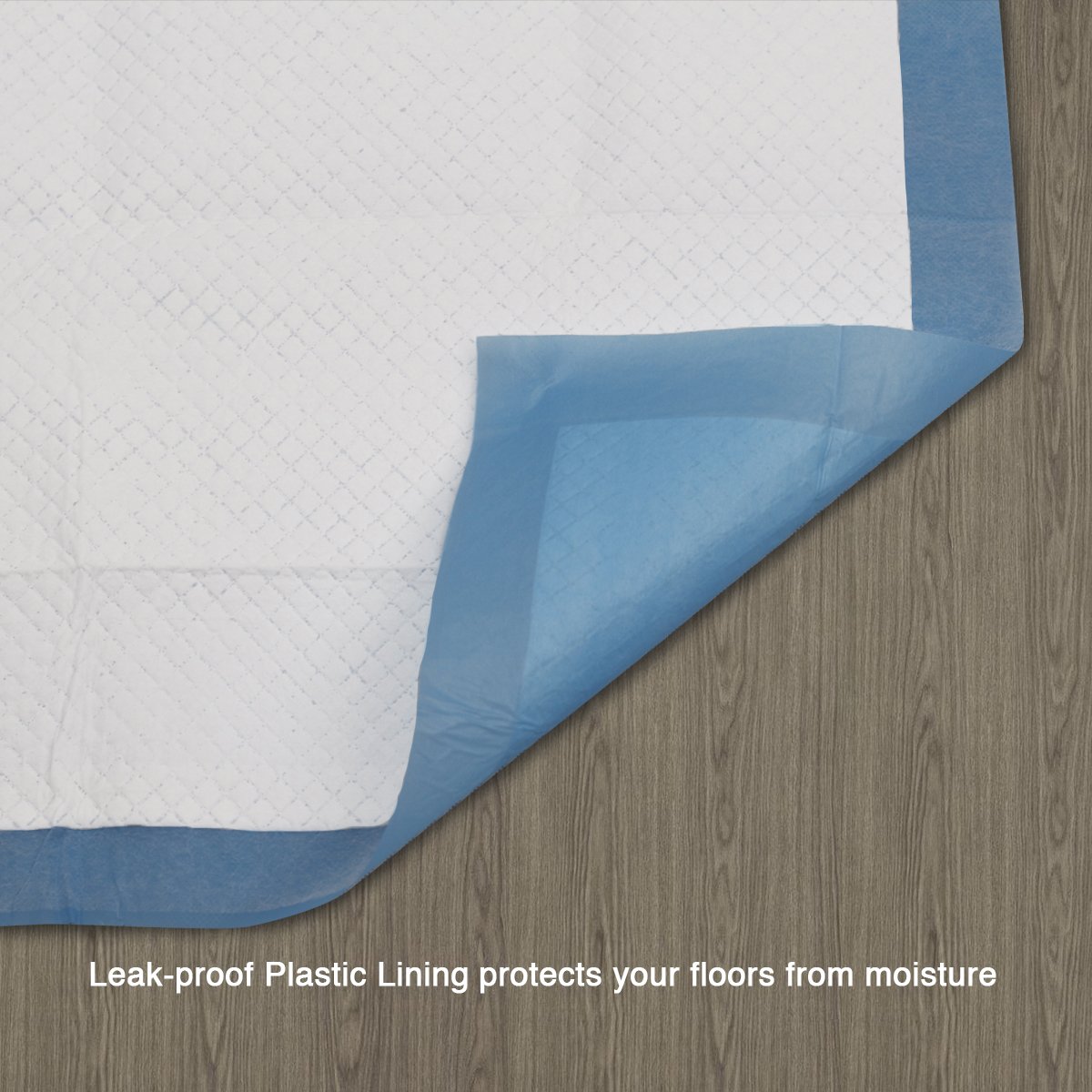 Petfamily Super-Absorbent 24x24 Inch Dog Training Pads - 100 Count | Leakproof Puppy Pee Pads for Housebreaking, Crate Training & Senior Dogs | Indoor/Outdoor Use