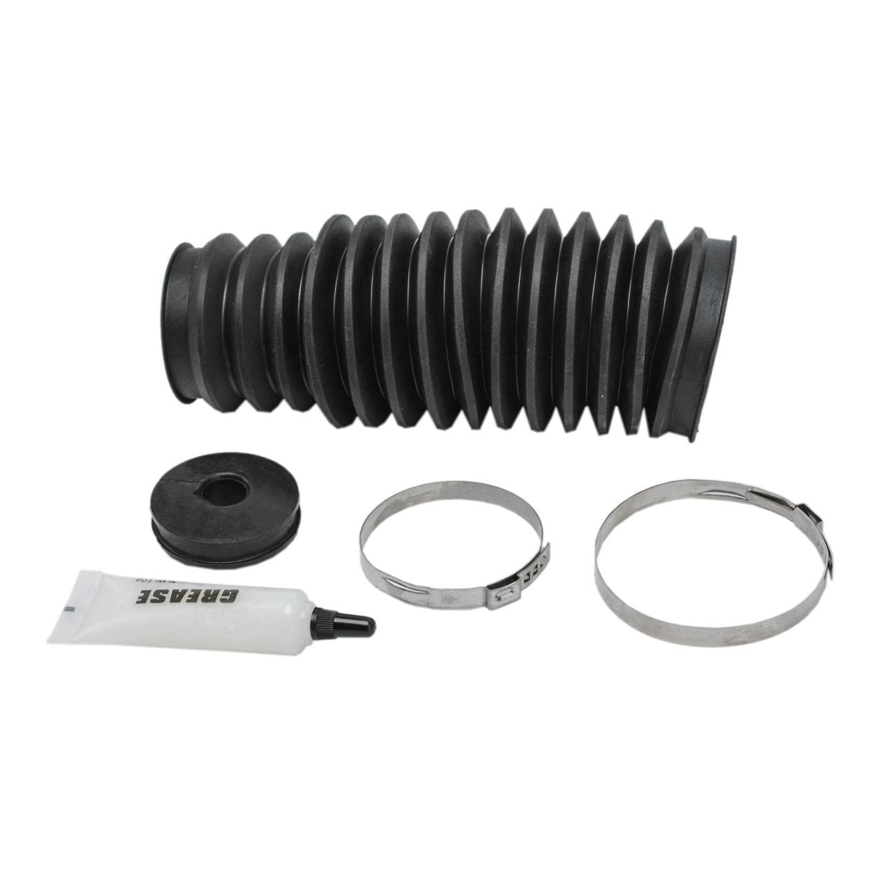 BOERLKY Steering Rack Boot Cover Kit Compatible with 1999-2008 BMW 323i 325i 328i 330i Z4 E46 E85 - Replacement for OEM# 32131096910 - Durable Dust & Dirt Protection for Smooth Steering Performance