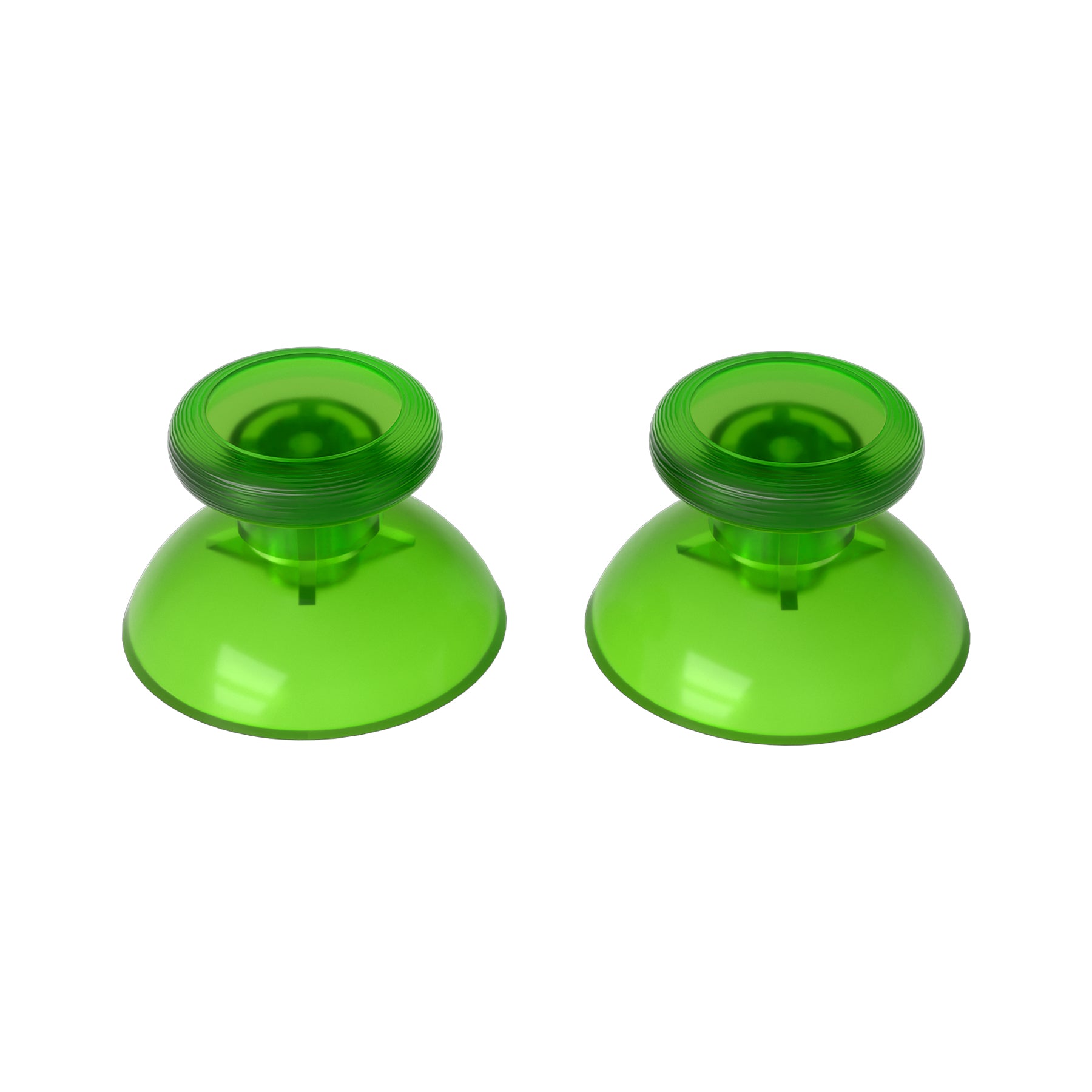 eXtremeRate Clear Green Replacement 3D Joystick Thumbsticks for Nintendo Switch Pro Controller - Analog Thumb Sticks with Phillips Screwdriver (KRM546) - Perfect for Gaming, Repair & Controller Customization