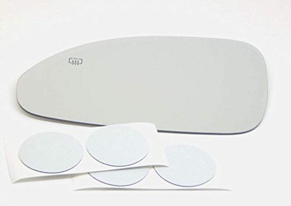 VAM Fits 2008-2017 Buick Enclave Left Driver Side Mirror Glass Replacement with Heating & Auto-Dim Feature - Perfect for Winter Driving & Nighttime Safety