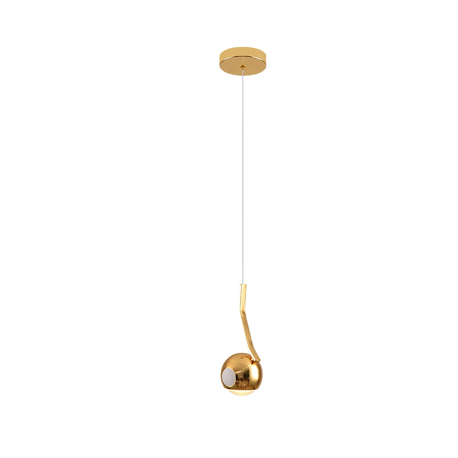 Chalfis Modern Pendant Light - Elegant Hanging Lamp for Kitchen Island, Dining Room, and Living Room Decor - Energy Efficient LED Lighting Fixture
