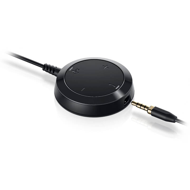 Dell UC350 Pro Stereo Headset with Noise Cancelling Mic - Certified for Skype for Business & Microsoft Teams - Perfect for Remote Work, Online Meetings & Call Centers
