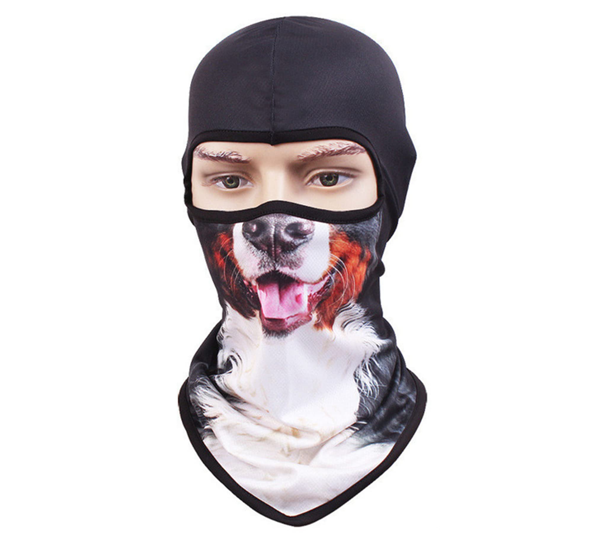 Yahoyaba Breathable Dust Mask - Reusable Balaclava for Cycling, Skiing, Outdoor Sports | Halloween Costume, Music Festival & Party Accessory | Perfect for Raves, Camping & Winter Activities