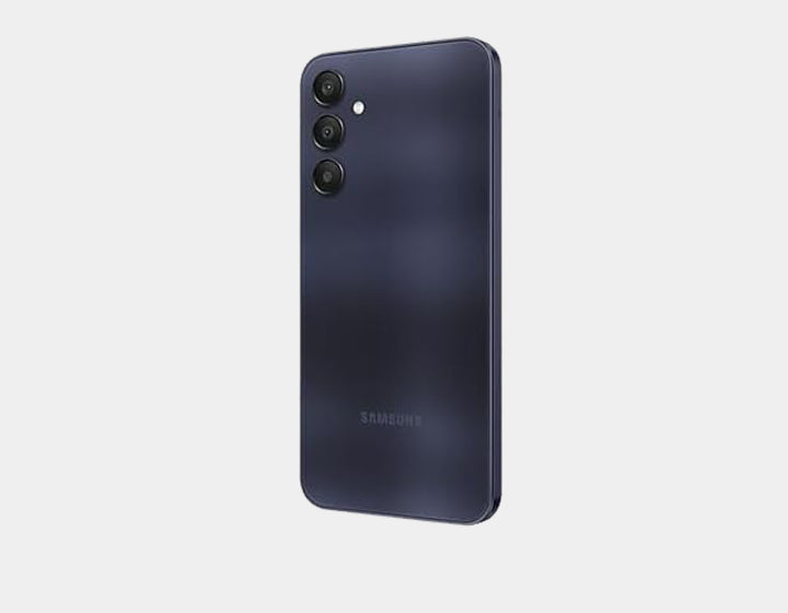 Samsung Galaxy A25 5G Unlocked Smartphone - 128GB Storage, 6GB RAM, Dual SIM, GSM Compatible (Blue Black) - Perfect for Streaming, Gaming & Work on the Go